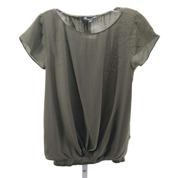 INC Draped-Hem Top S - Picture 2 of 6